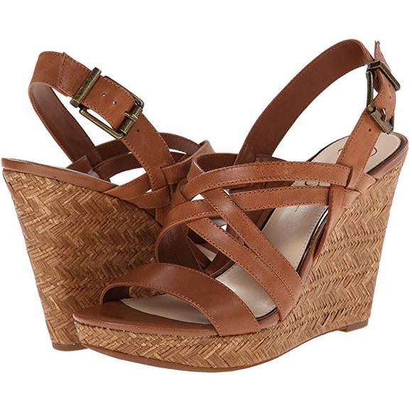 Jessica Simpson Shoes - JESSICA SIMPSON Julita Wedge Sandals Size 9.5